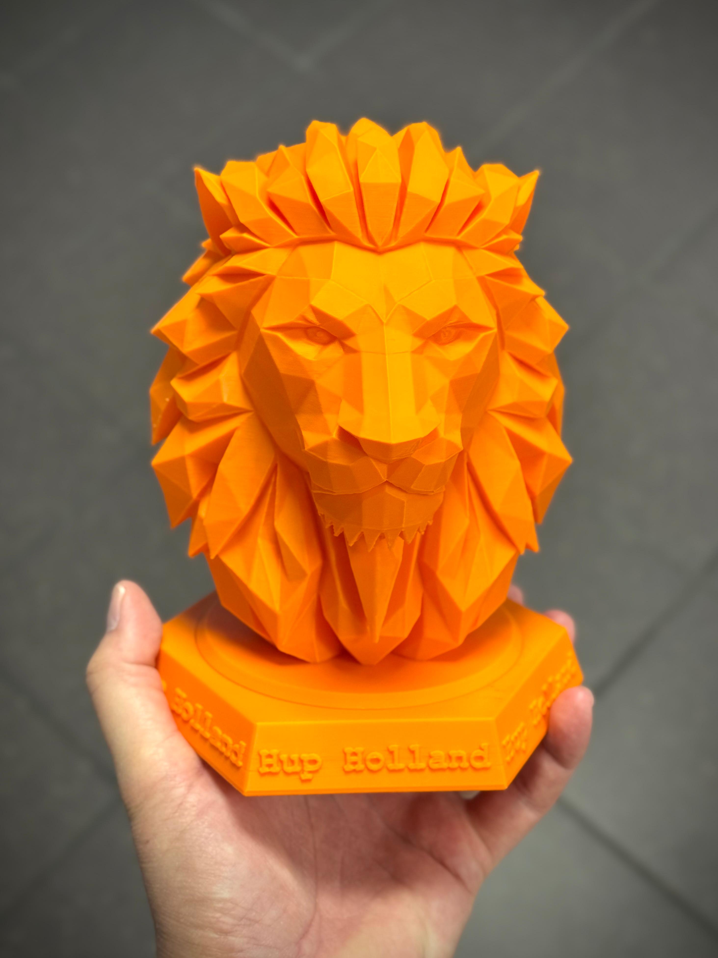Oranje Leeuw 3D Print Set – Tijdelijke WK Deal