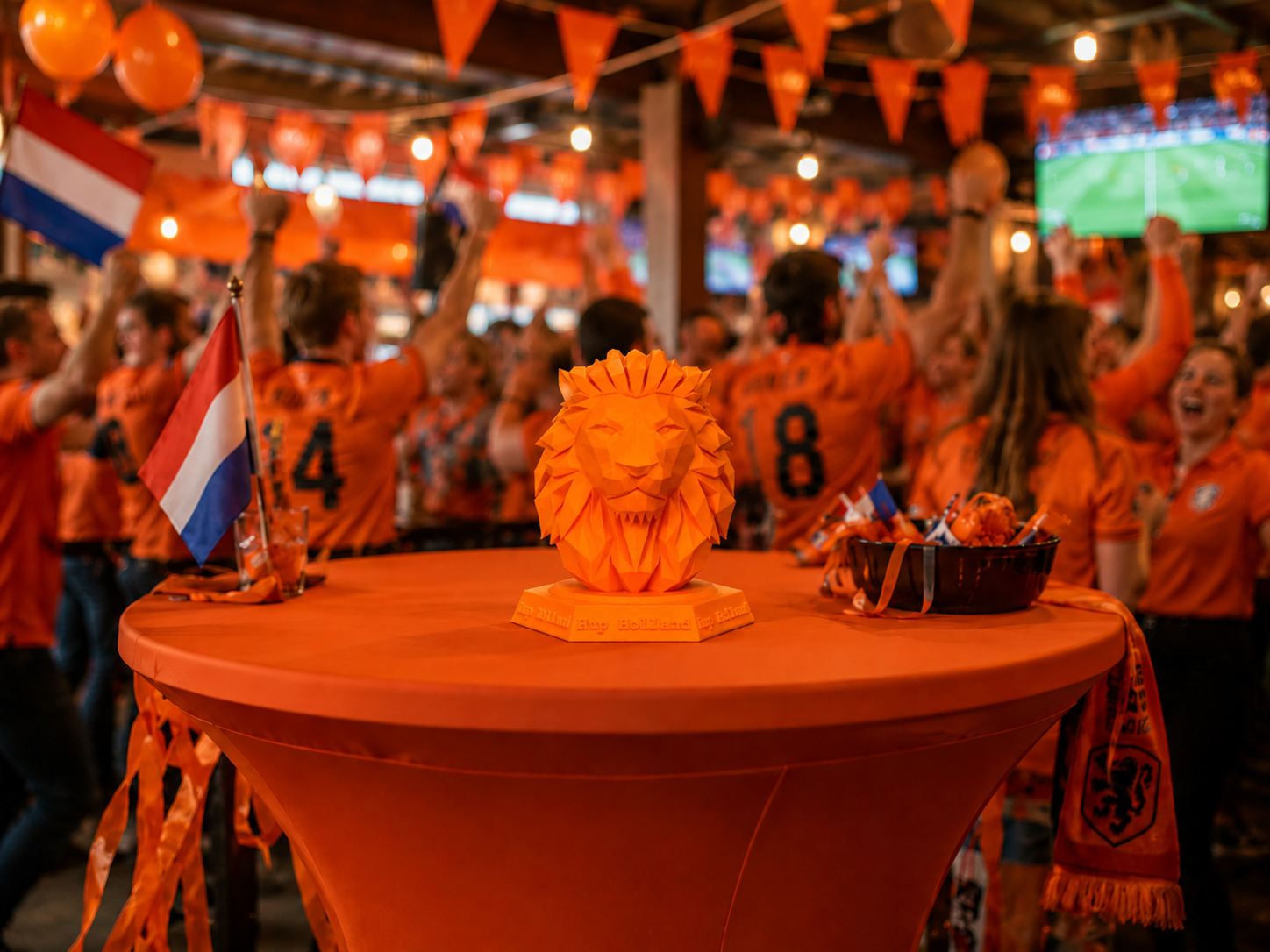 Oranje Leeuw 3D Print Set – Tijdelijke WK Deal