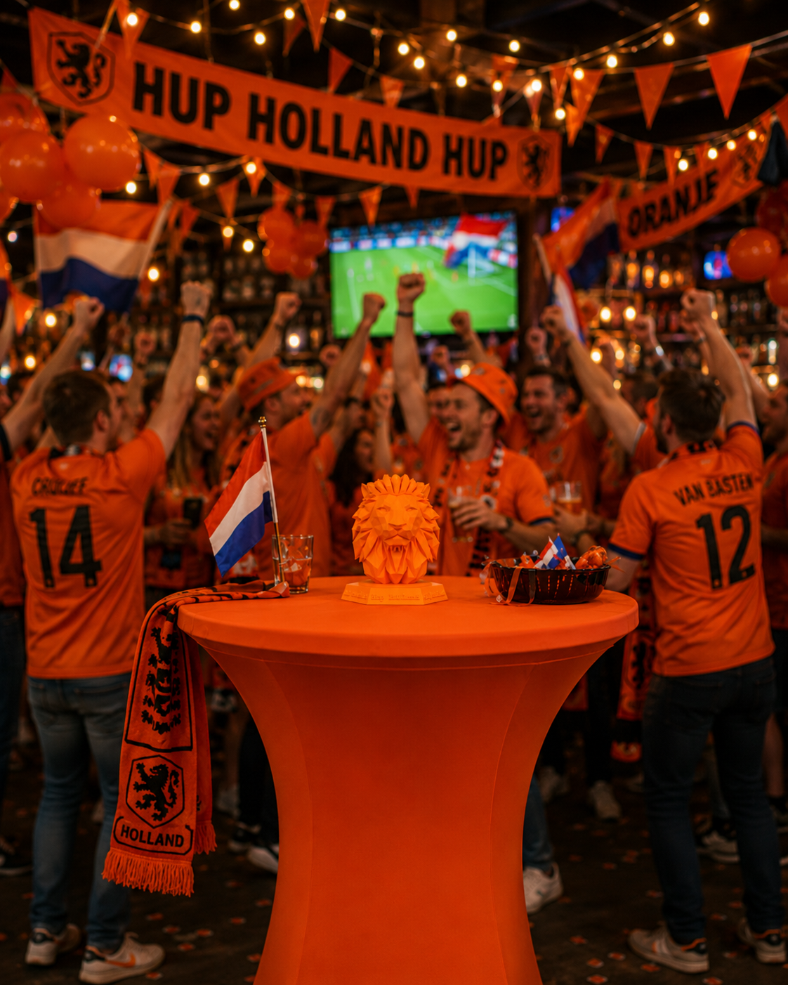 Oranje Leeuw 3D Print Set – Tijdelijke WK Deal