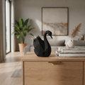 Graceful Low Poly Swan